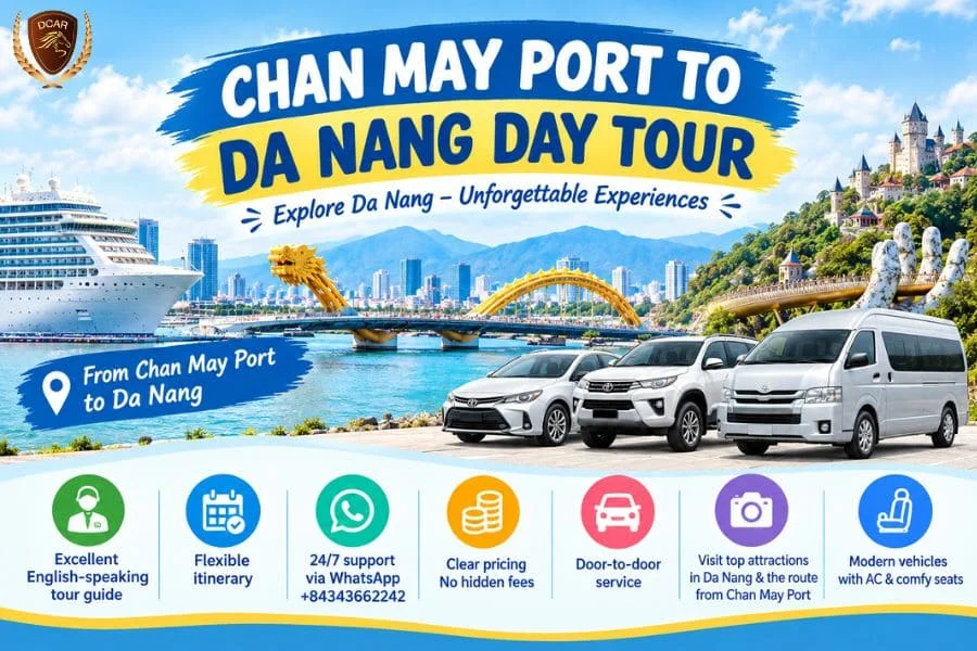 Chan May Port to Da Nang Day Tour - Vietnam Limousine