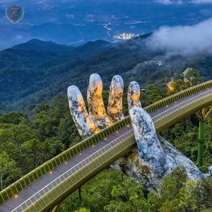 Golden Bridge In Ba Na Hills - Vietnam Limousine