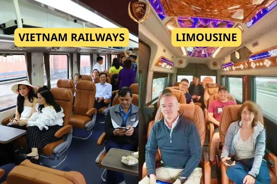 Train vs Limousine in Vietnam - Vietnam Limousine