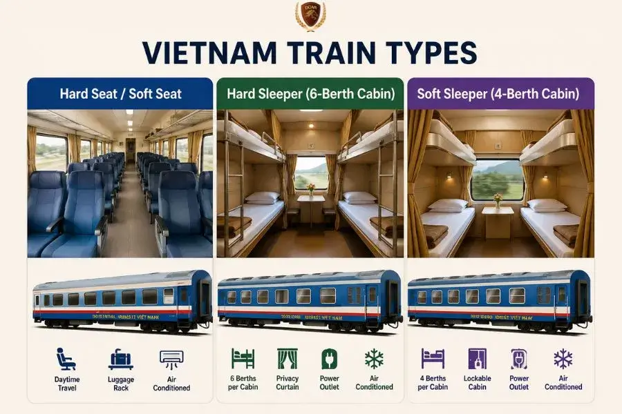 Train vs Limousine in Vietnam - Vietnam Limousine
