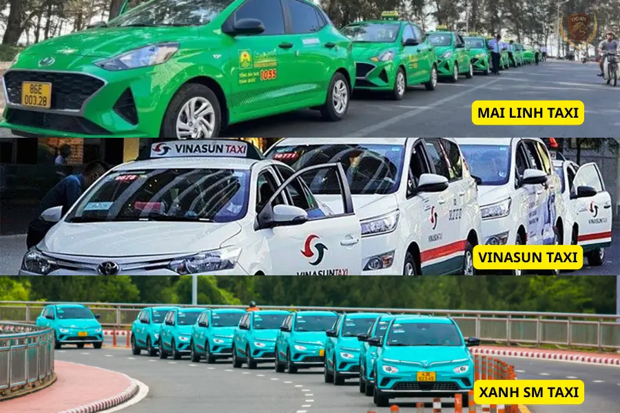Top 3 taxi brands for Tien Sa Port shore excursions